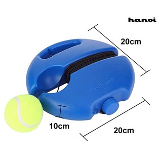 [QL]Portable Self-study Practice Tennis Trainer Base Rebound Ball Training Tool