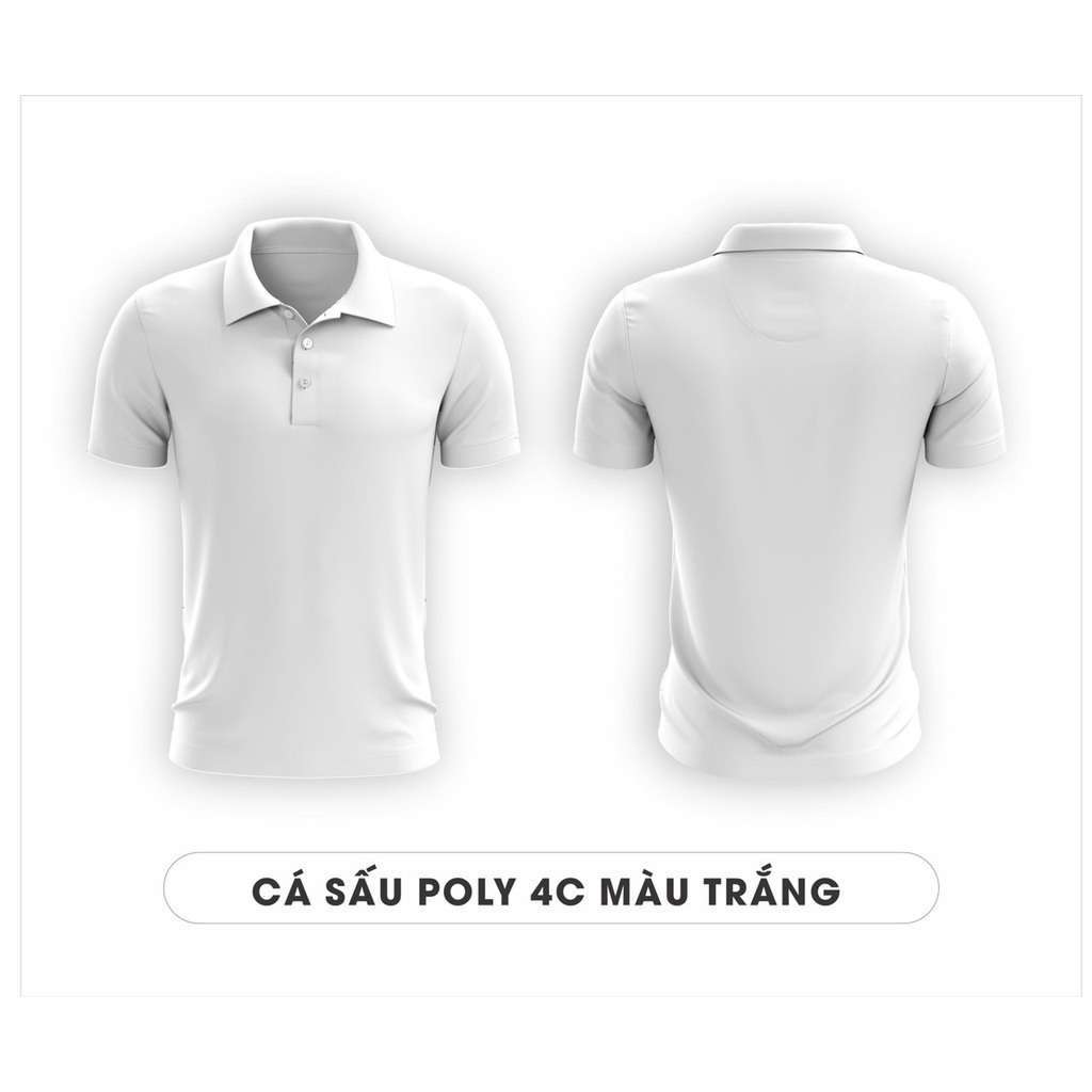 [GIÁ XƯỞNG]Áo THUN nam - nữ MÀU XÁM LỢT vải Cá Sấu poly cổ dệt bo cao cấp | BigBuy360 - bigbuy360.vn