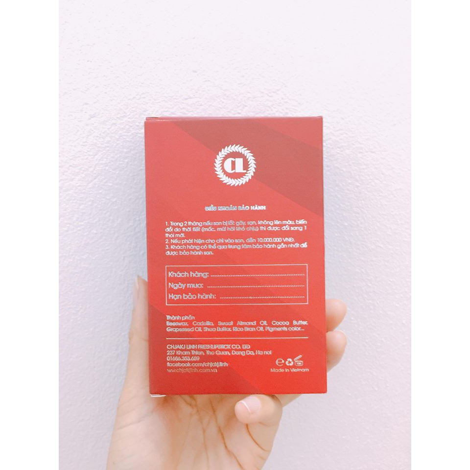 [Có Quà Tặng] Son Lì Chjakj Linh Chính Hãng Việt Nam | BigBuy360 - bigbuy360.vn