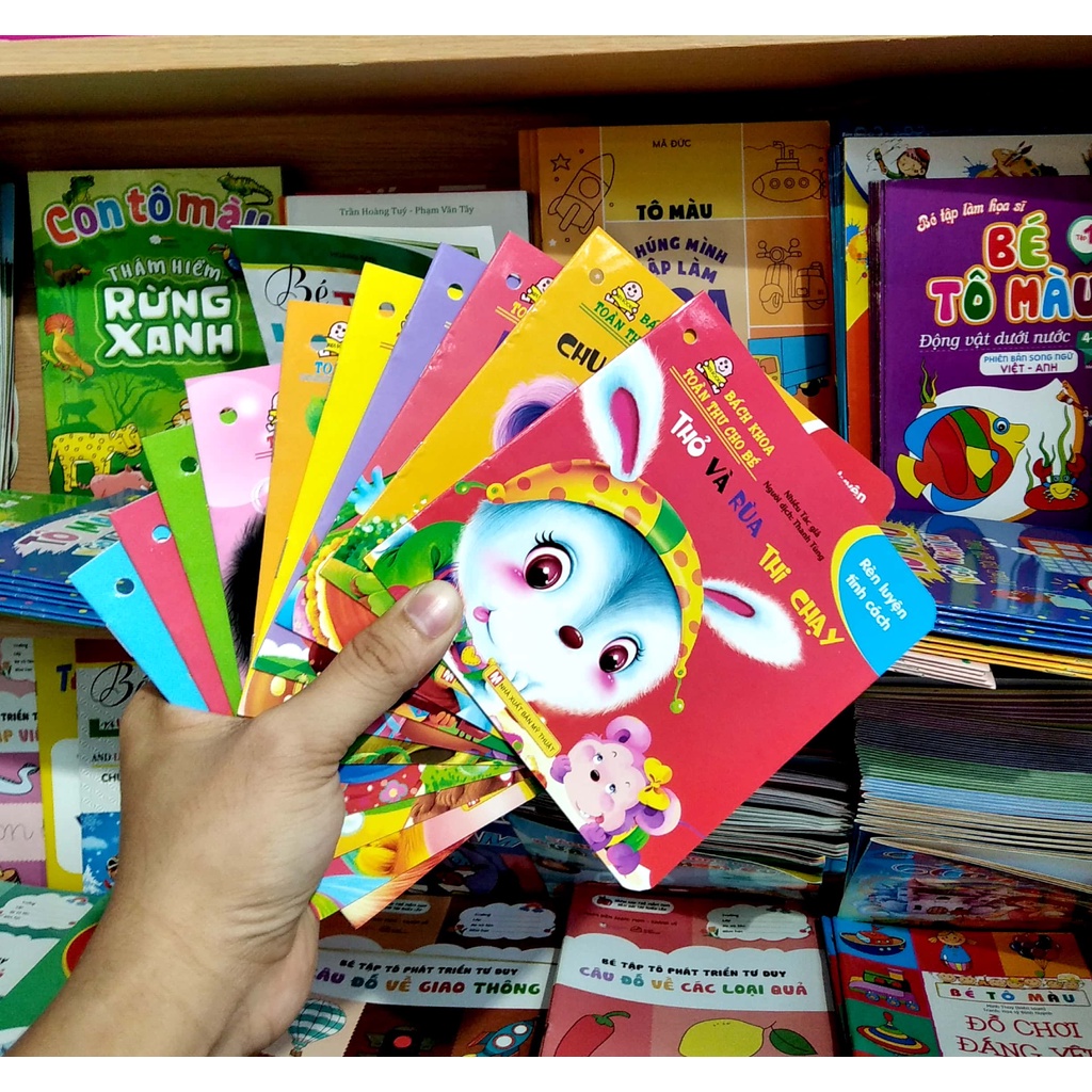 Sách Bách Khoa Toàn Thư Cho Bé - Rèn Luyện Tính Cách (Bộ 10 Cuốn)