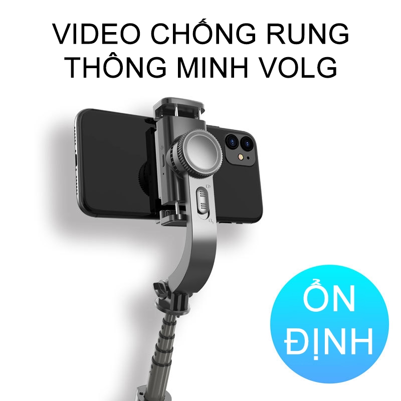 Vlog điện thoại di động video cầm tay cho Android iOS Thiết bị cầm tay ổn địnhN [NBL08]