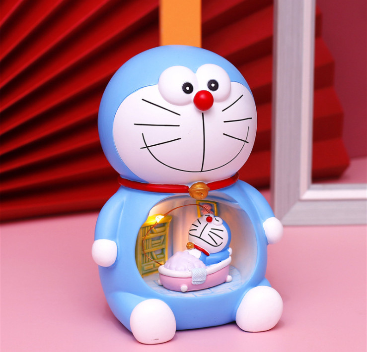 Đèn ngủ DORAEMON  Đèn Led Trang Trí Phòng Ngủ Siêu Dễ Thương