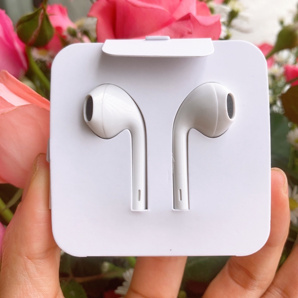 Tai nghe ip 7/8/X/11/12promax 🎁 Tặng dây cuốn + bao đựng - Bảo hành 12 tháng lỗi 1 đổi 1 tại shop