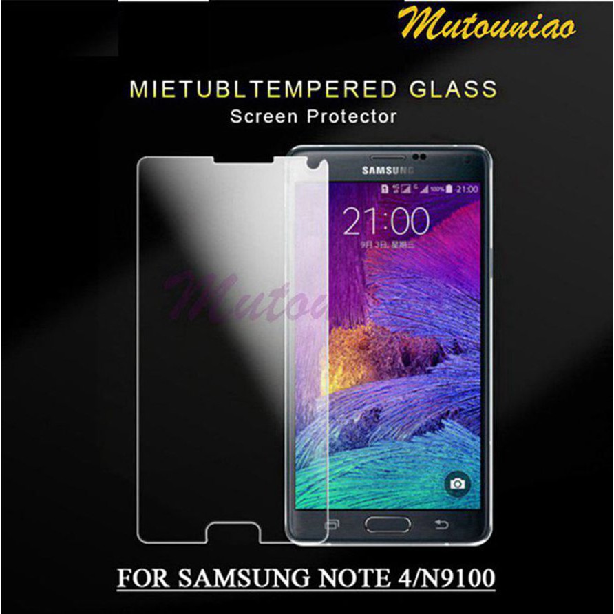 Set 2 Miếng Dán Kính Cường Lực Đa Năng Tiện Dụng Dành Cho Samsung Galaxy Note 4