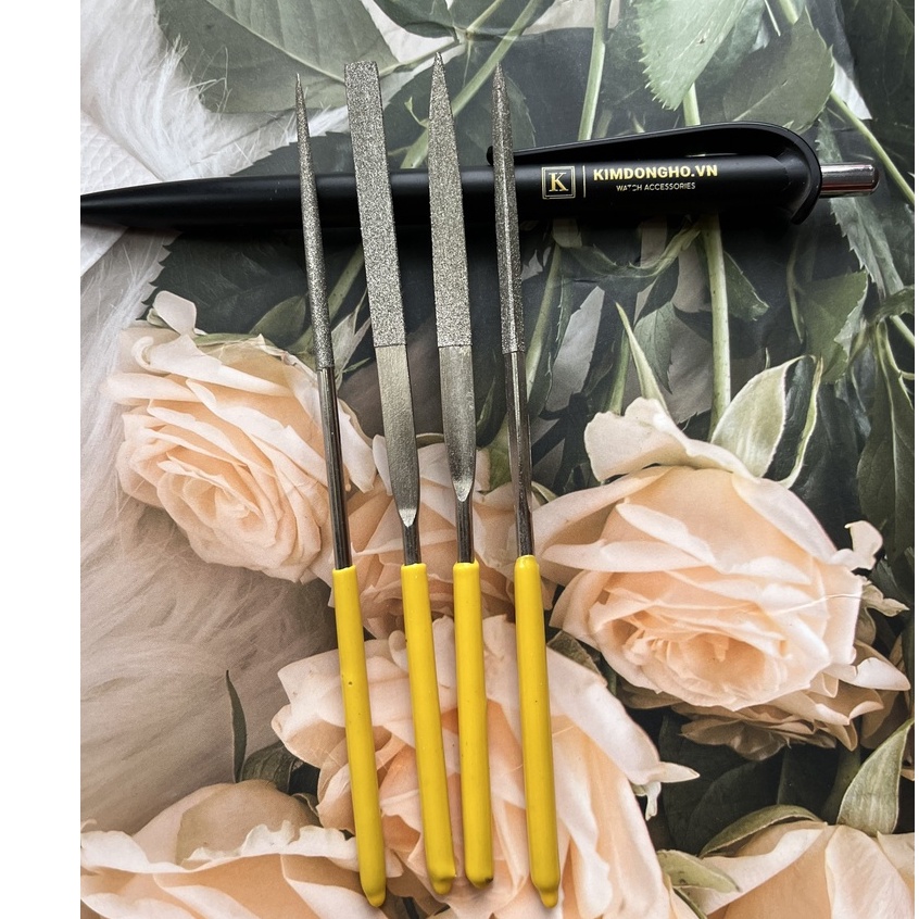 Combo 4 Cây Đầu Dũa Mài Hợp Kim Loại Dài 18cm