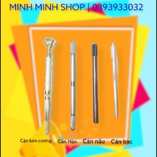 Cán Điêu Khắc chân mày /Cán khắc bạc, cán Hàn Quốc