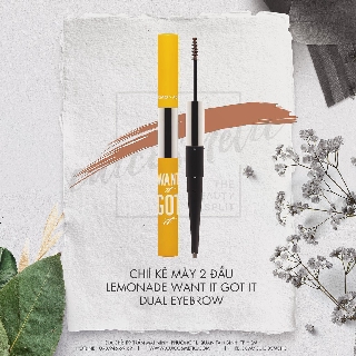 Chì kẻ mày 2 đầu Lemonade Want It Got It Dual Eyebrow 4g