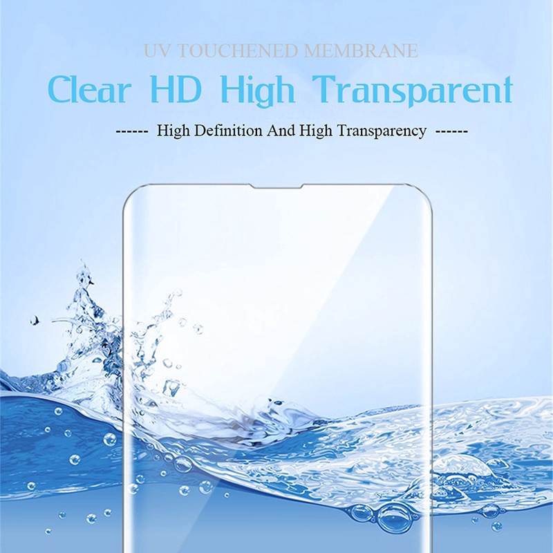 Samsung Galaxy Note 10 Plus 9H 10D Tempered Glass Fingerprint unlock UV Glass Screen Protector