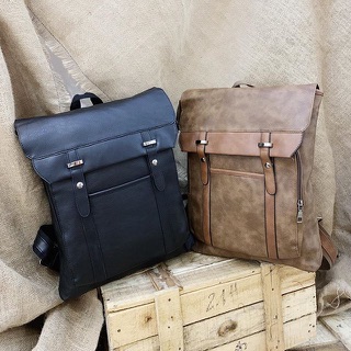 Balô da nam nữ Leather backpack