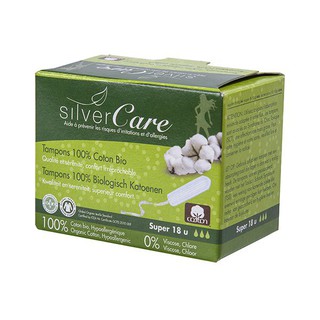 Organic - tampon hữu cơ 2,3,4 giọt silvercare