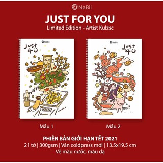 Sketchbook nabii ima đl 160gsm - 300gsm phiên bản tết