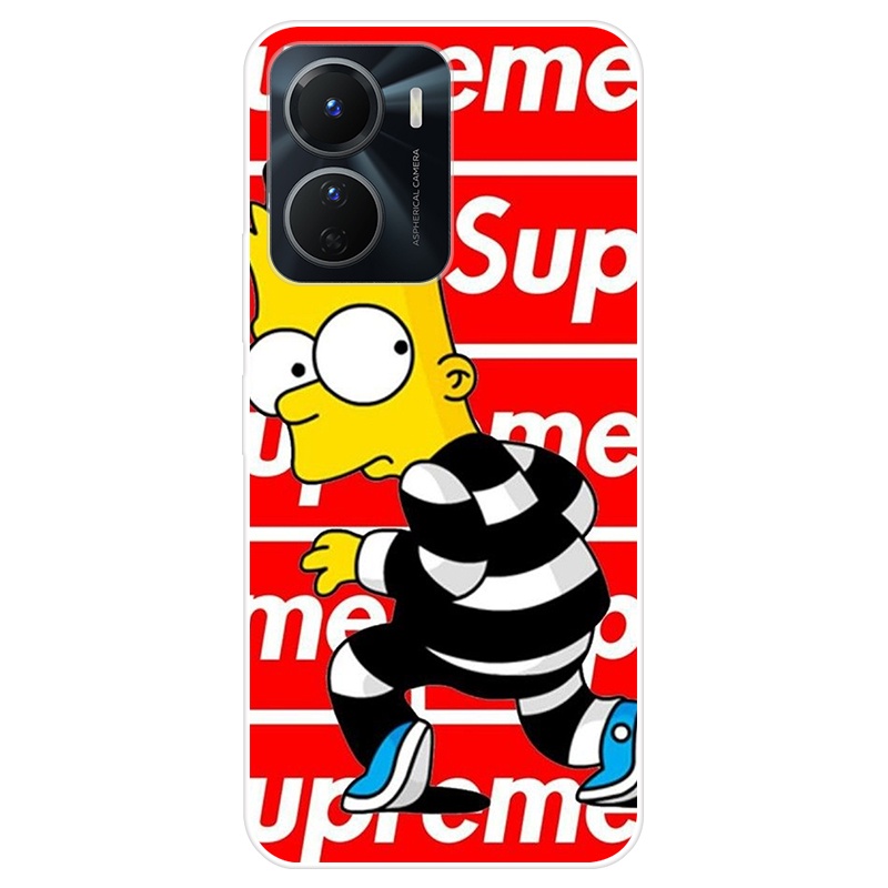 Ốp Điện Thoại TPU Dẻo Họa Tiết Hoạt Hình Dễ Thương Cho VIVO Y16 VIVOY16 Y 16 4G