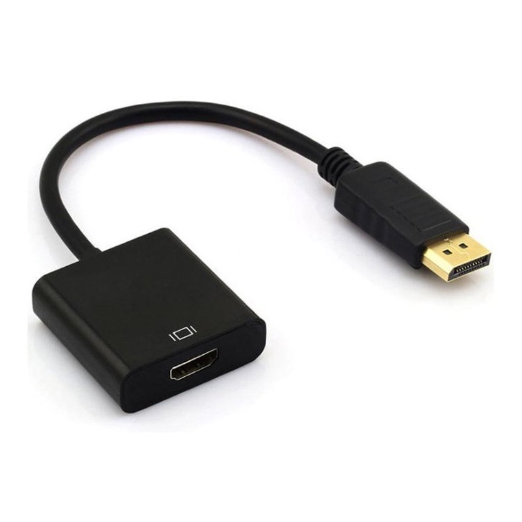Cáp chuyển Display Port to HDMI - Chuyển từ Máy tính, Laptop qua Máy chiếu hoặc Tivi