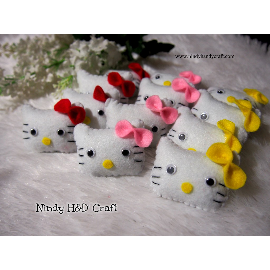 Hello Kitty Thú Nhồi Bông Hình Mèo Kitty Xinh Xắn