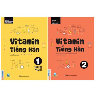 Sách - combo 2 cuốn vitamin tiếng hàn