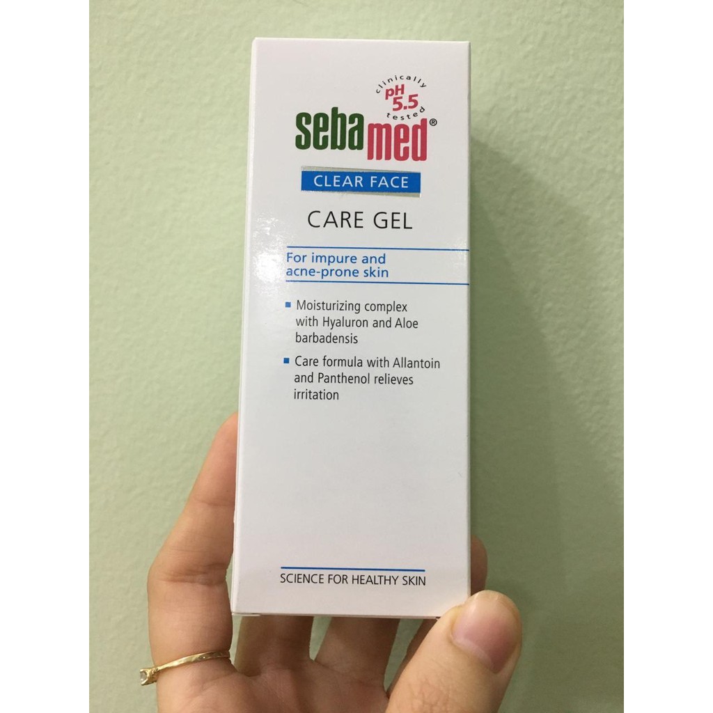 Gel Dưỡng Ẩm Chăm Sóc Và Bảo Vệ Da pH 5.5 Sebamed Clear Face Care Gel SCF05 (50ml)-0513536