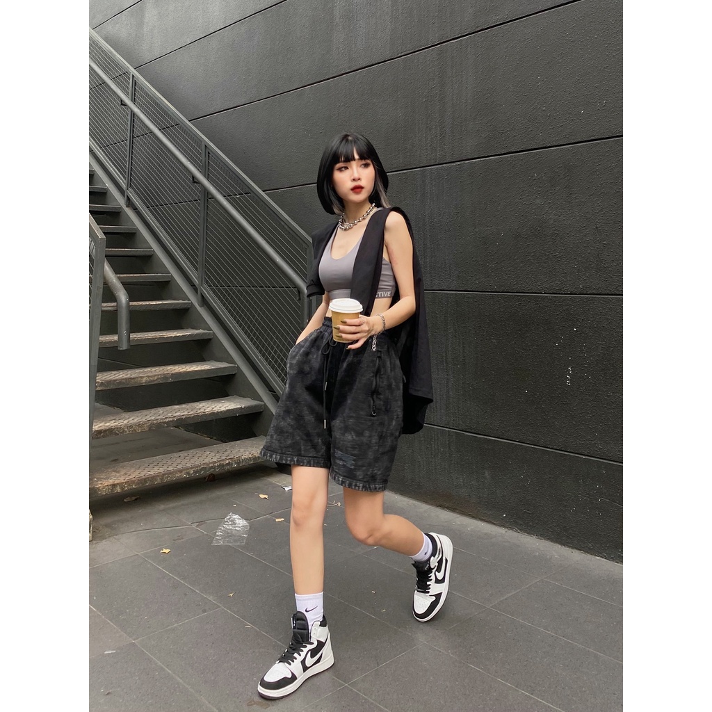 Quần ngắn Washed Regular Short Essential by Xfire