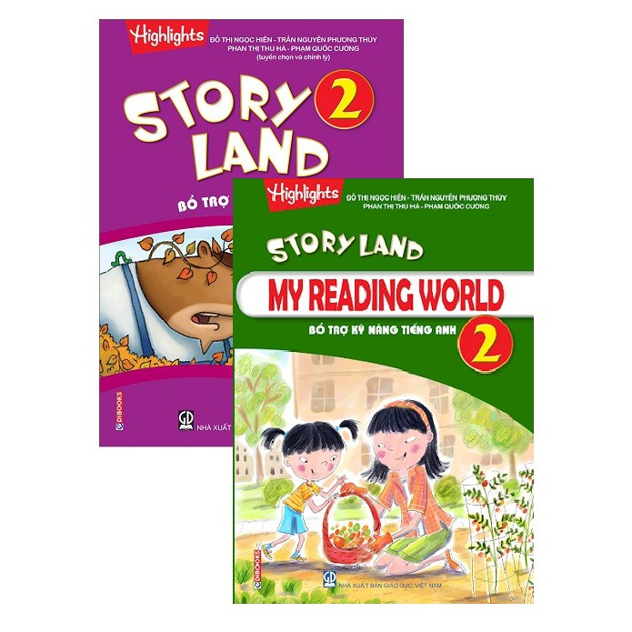 Sách - Combo Truyện đọc Tiếng Anh từ Hoa Kỳ - Story Land 2 (Quyển 1+2)