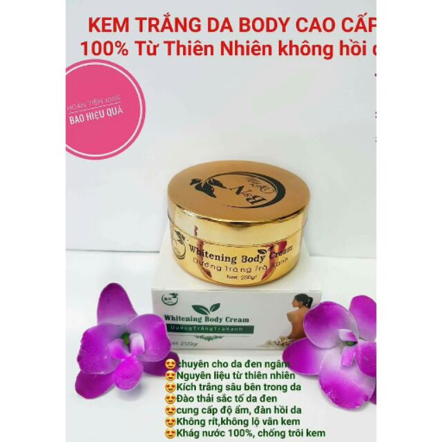 Kem body dưỡng trắng da toàn thân bn white collagen