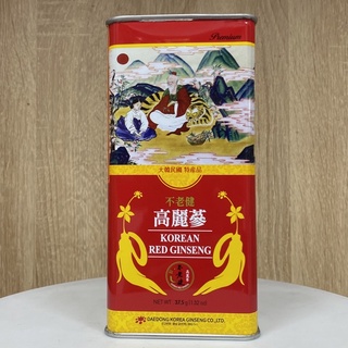Hồng sâm củ khô hộp thiếc Daedong Hàn Quốc loại 600g