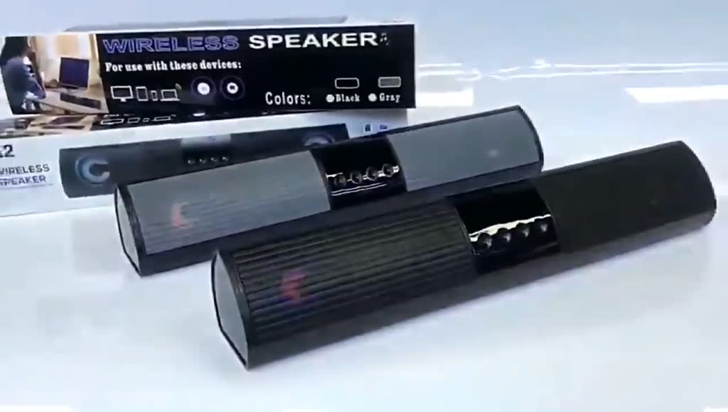 Loa bluetooth speaker A2 dáng dài 2 loa cực đỉnh, kiểu dáng sang trọng hỗ trợ thẻ nhớ, đài FM, tiện lợi mang theo | BigBuy360 - bigbuy360.vn