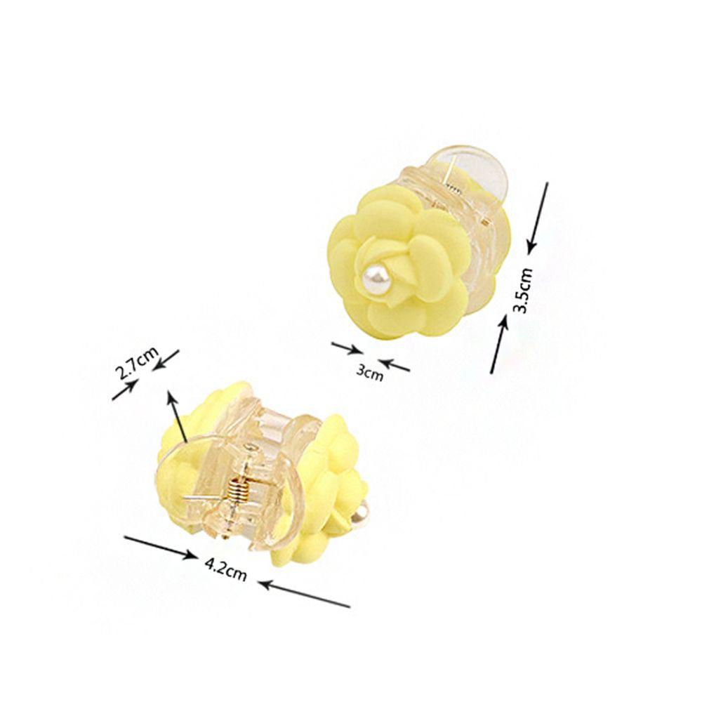 Kẹp Tóc Hoa Trà Màu Kẹo Ngọt Thời Trang Hàn Quốc WMES15H