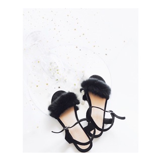 Furry Sandals