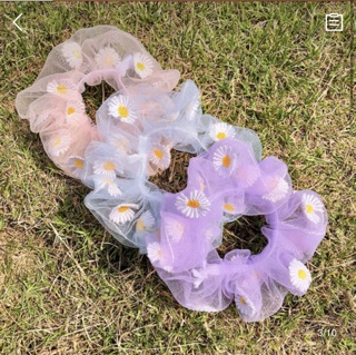 DÂY BUỘC TÓC ĐEO TAY HOA CÚC - SRUNCHIES DAISY