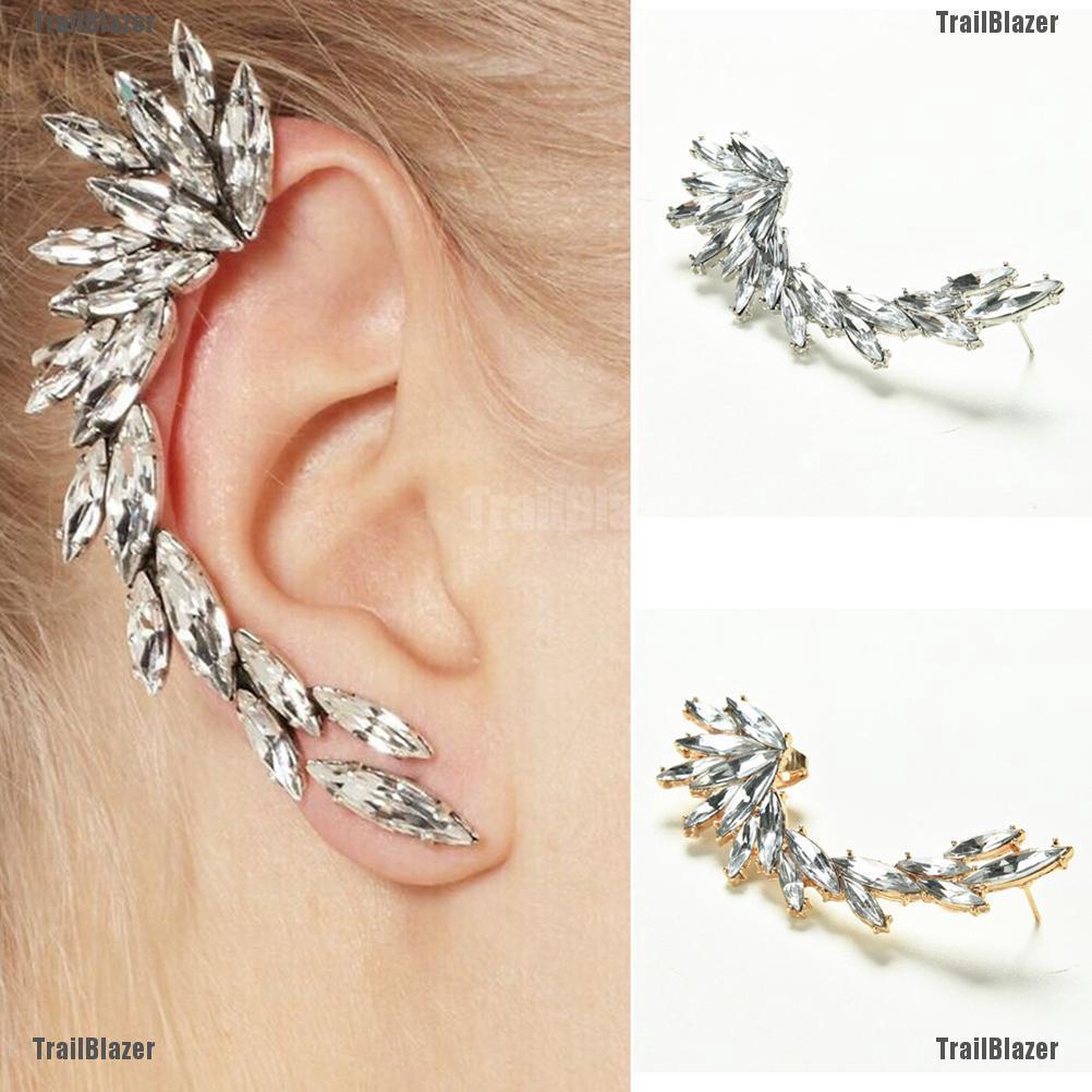 Khuyên Tai Đính Đá Thời Trang Trẻ Trung