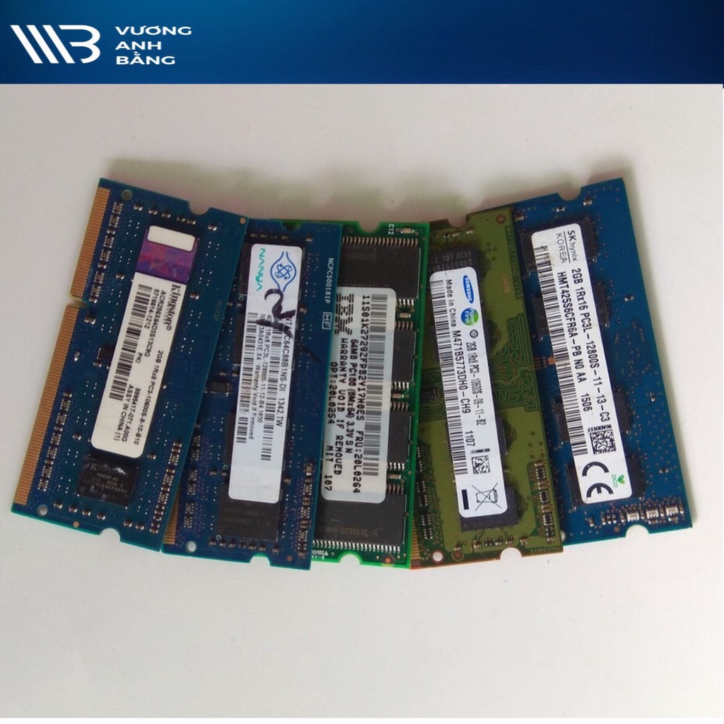 DDR3 Laptop 4G/1333/1600 hàng máy bộ - Bảo hành 36 tháng