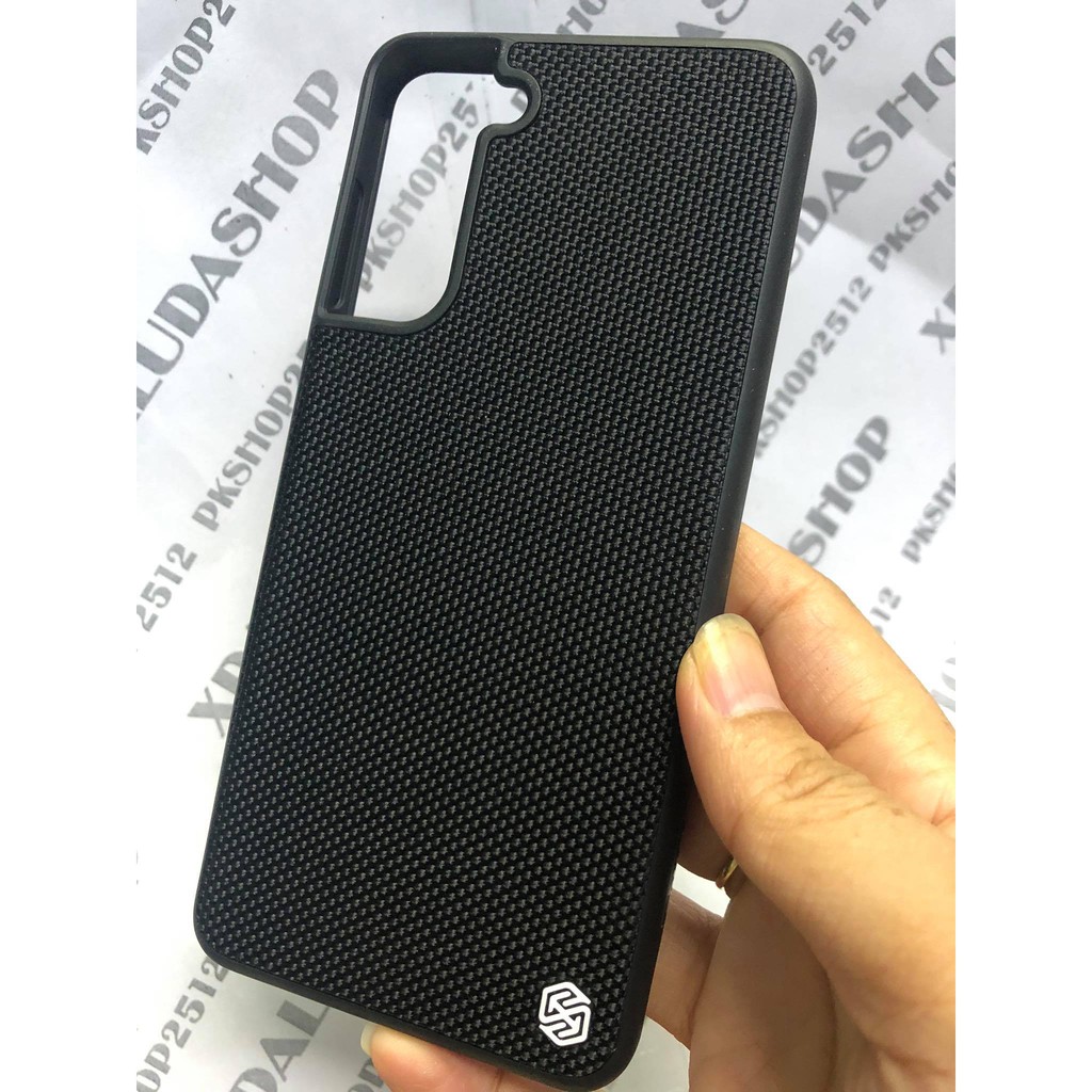 Ốp Lưng Samsung Galaxy S21 Plus Dạng Vải Hiệu Nillkin TexTured