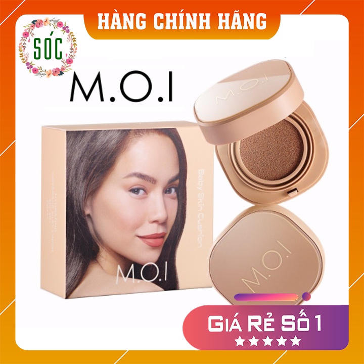Phấn Nước M.O.I 5M BABY SKIN CUSHION Hồ Ngọc Hà✅ Hàng Cao Cấp Chính Hãng