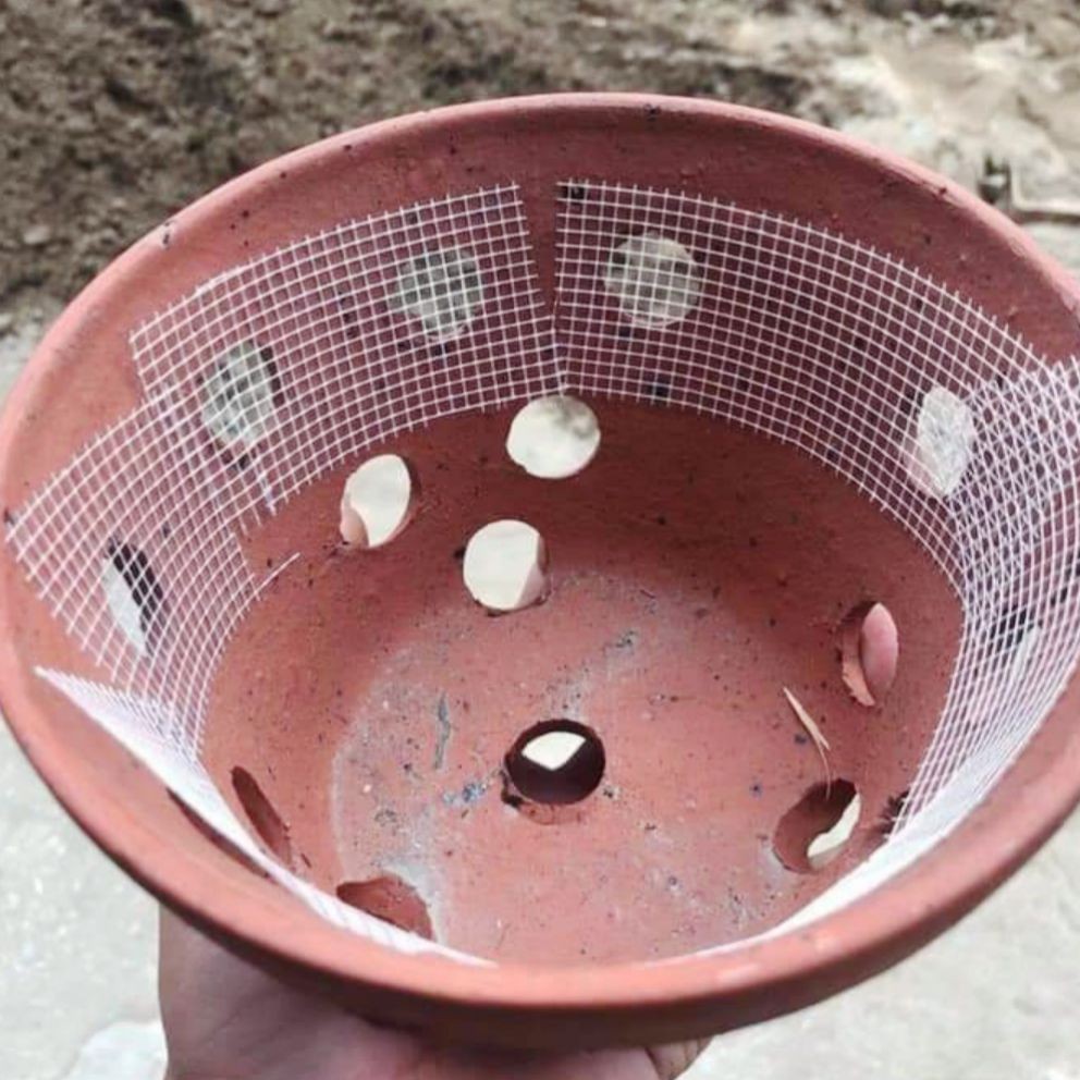 Băng keo lưới thạch cao, Cuộn keo dán lưới thạch cao dùng lót chậu