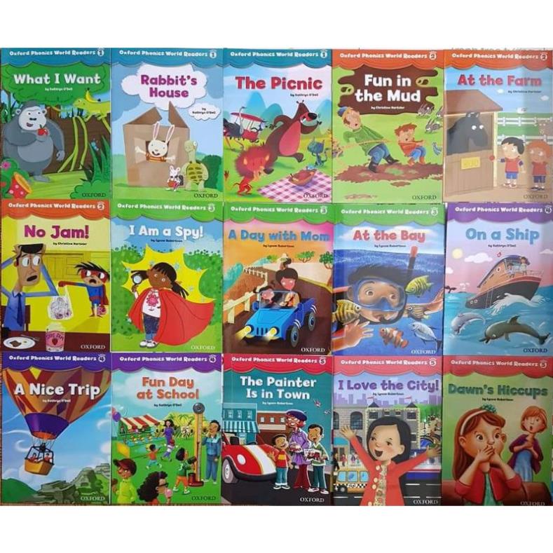 (Tặng file nghe) Oxford phonics world reader
