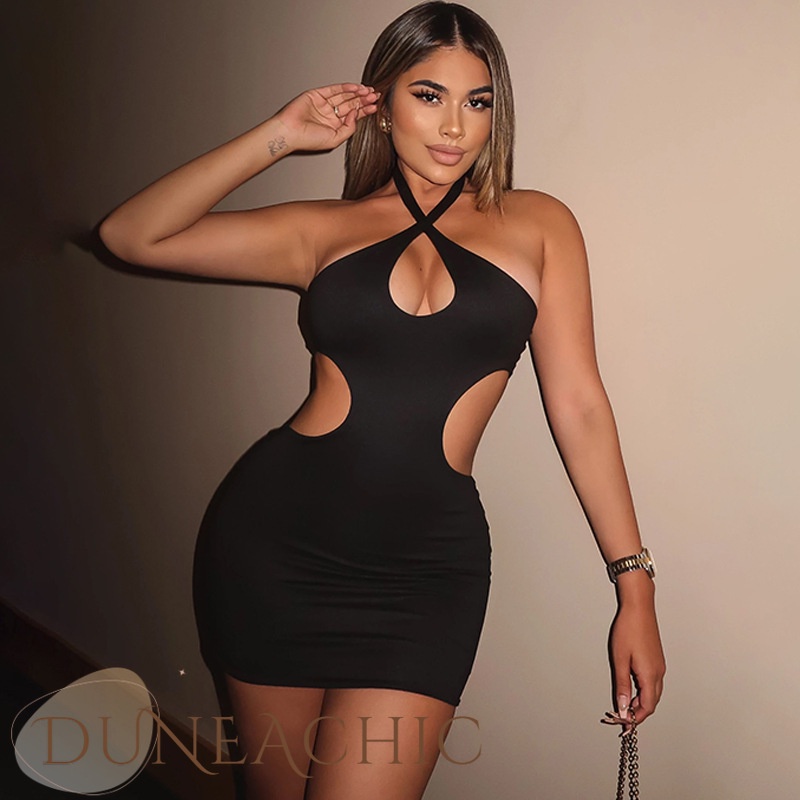Đầm body DUNEA hở lưng quyến rũ dành cho nữ