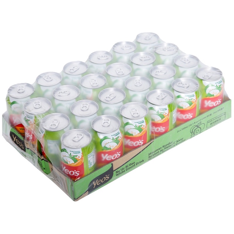 THÙNG NƯỚC GIẢI KHÁT YEO's CÁC LOẠI