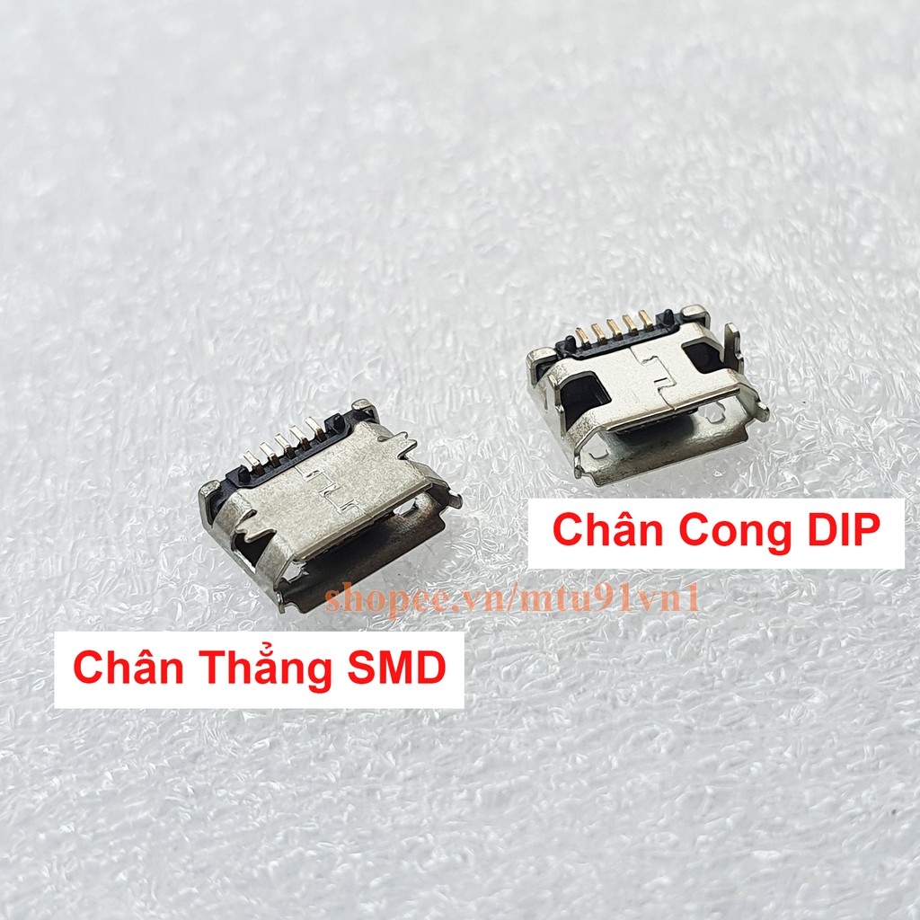 Đầu Micro USB 5 pin ( SMD / DIP )