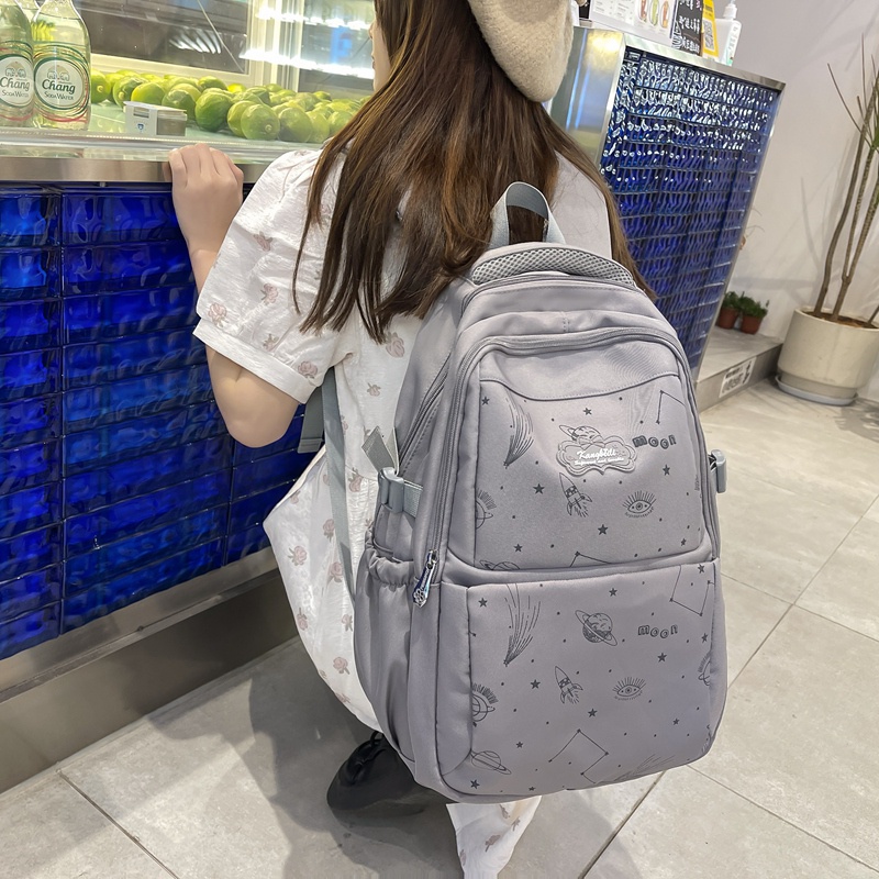 Ba lô Prettyzys sức chứa lớn 15.6 inch phong cách Hàn Quốc 2022 cho trẻ em gái tuổi teen