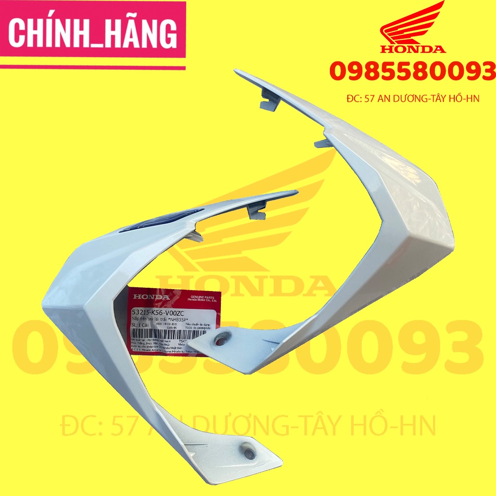 DÀN ÁO WINNER V1 TRẮNG ĐỜI 2016 ZIN CHÍNH HÃNG HONDA