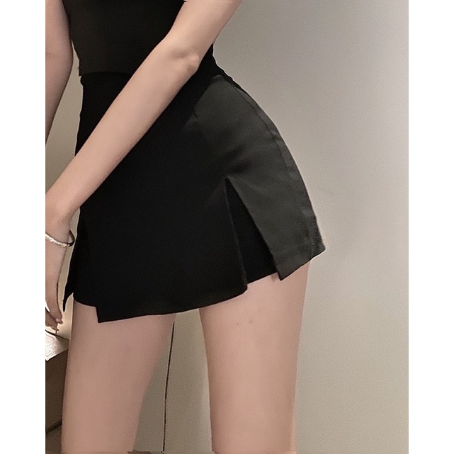 Quần Giả Váy Xẻ Tà