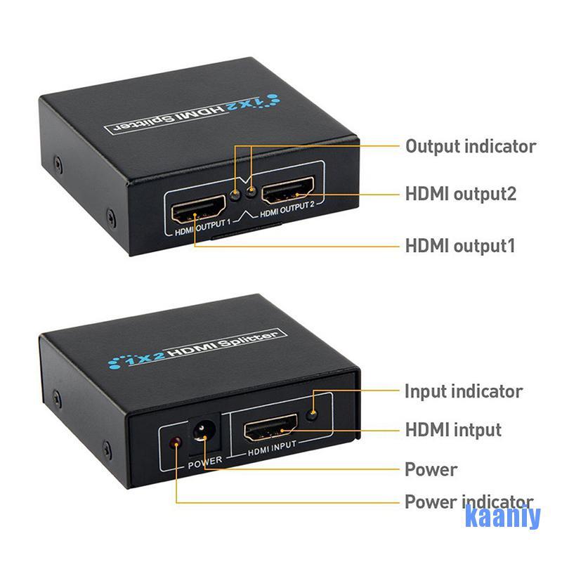 Đầu Chia 1x2 Hdmi V1.4D View 4k 3d 1080p Chất Lượng Cao