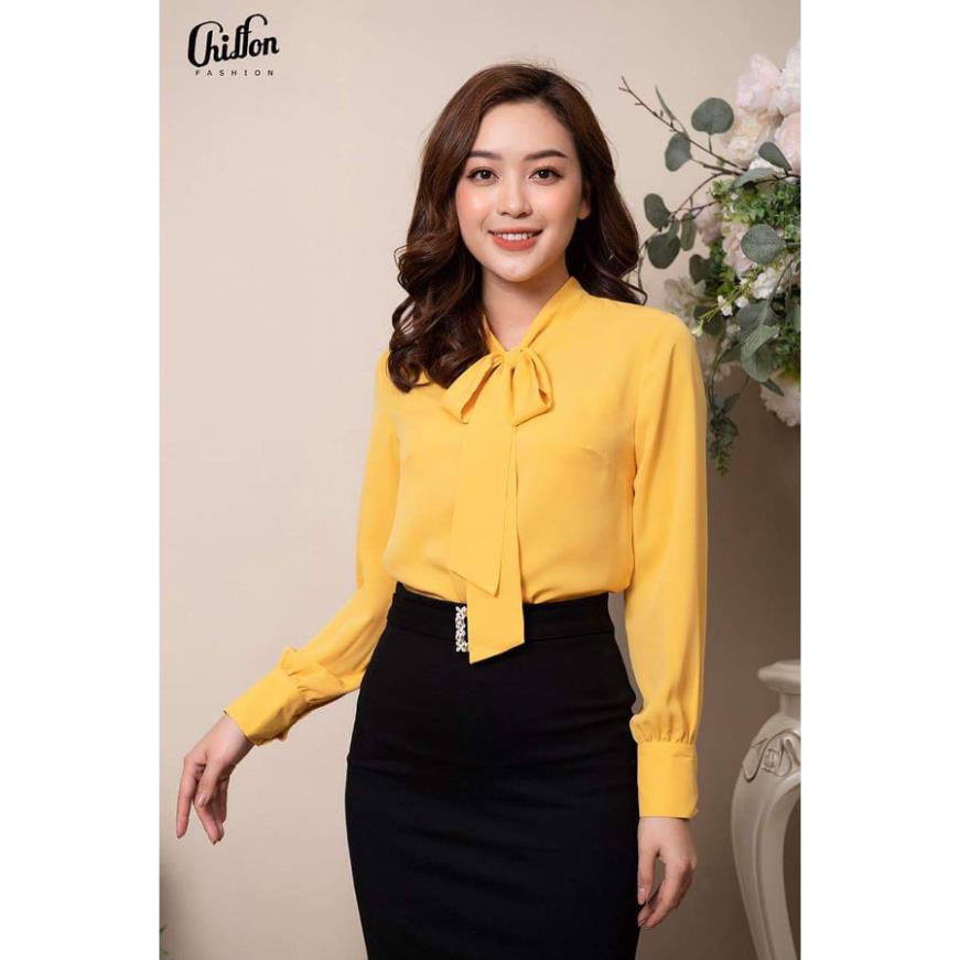 áo công sở kết hợp váy bút chì cao cấp .