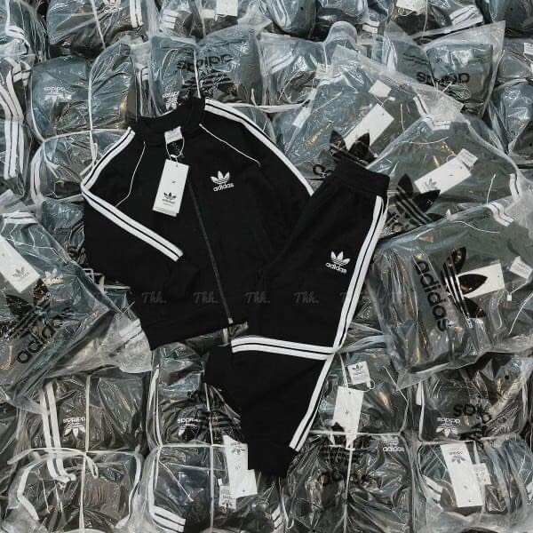 Đồ bộ thể thao bộ nỉ set adidas Cho Bé Trai Và Bé Gái. Bộ Thu Đông Set 2 Món Mầm Shop Size Từ 10 Đến 35kg
