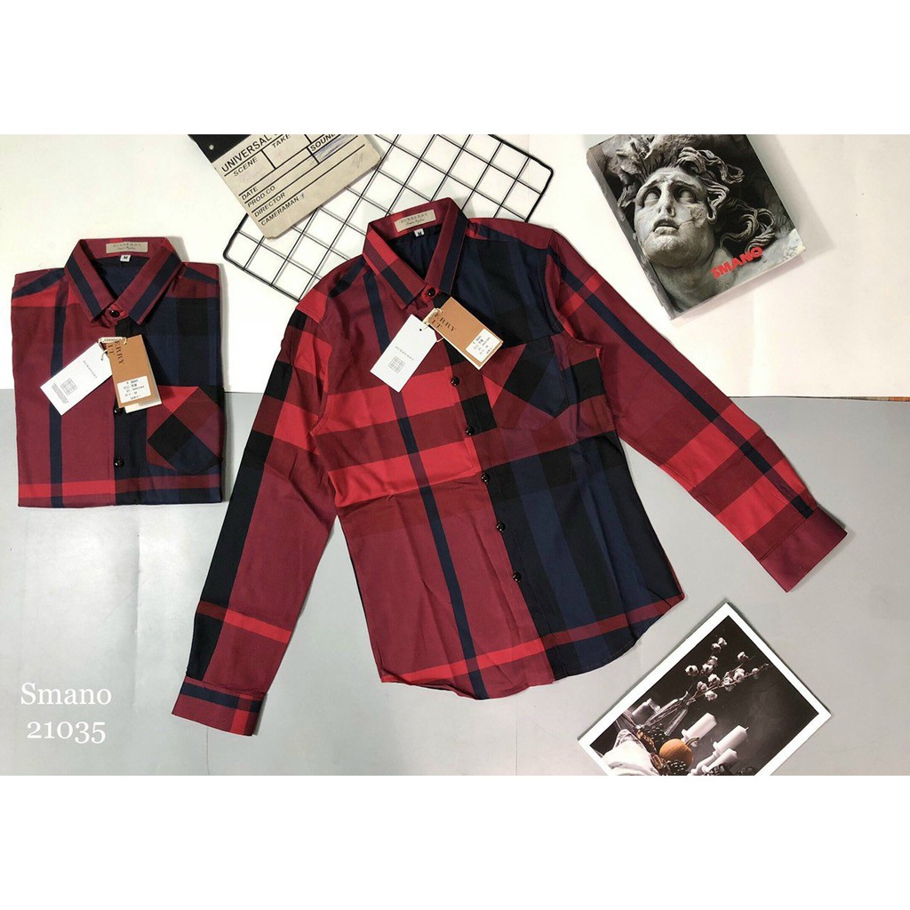 Áo Khoác Sơ Mi FLANNEL KẺ Dài Tay