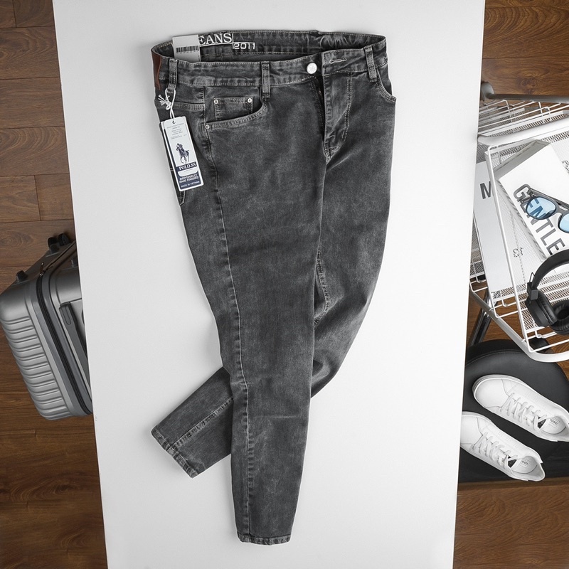 Quần jean thun nam - Kiểu PO1 từ nhỏ đến BIGSIZE