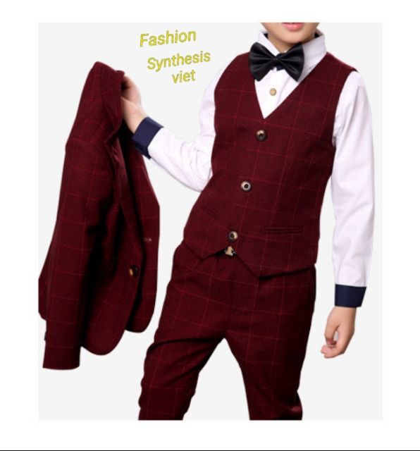 Bộ vest cho bé trai