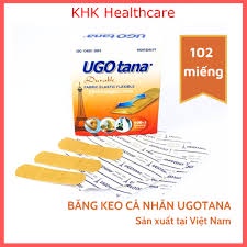 Hộp 102 băng cá nhân Happygo- Zilgo- UGO Tana