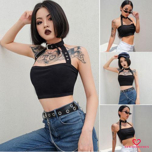 Áo ống cổ dây yếm thời trang nữ cá tính | BigBuy360 - bigbuy360.vn