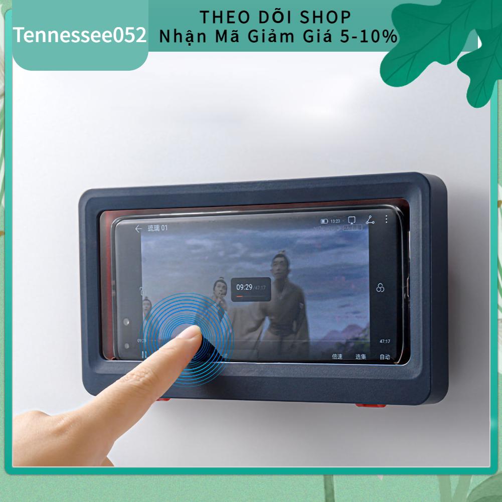 Giá Đỡ Điện Thoại 2 Tầng Gắn Tường Chống Sương Mù Không Thấm Nước Cho Phòng Tắm