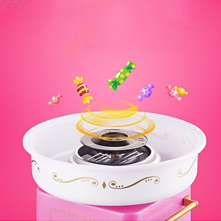 Máy Làm Kẹo Bông Gòn 220v - Máy Làm Kẹo Bông Tiện Lợi Thông Minh